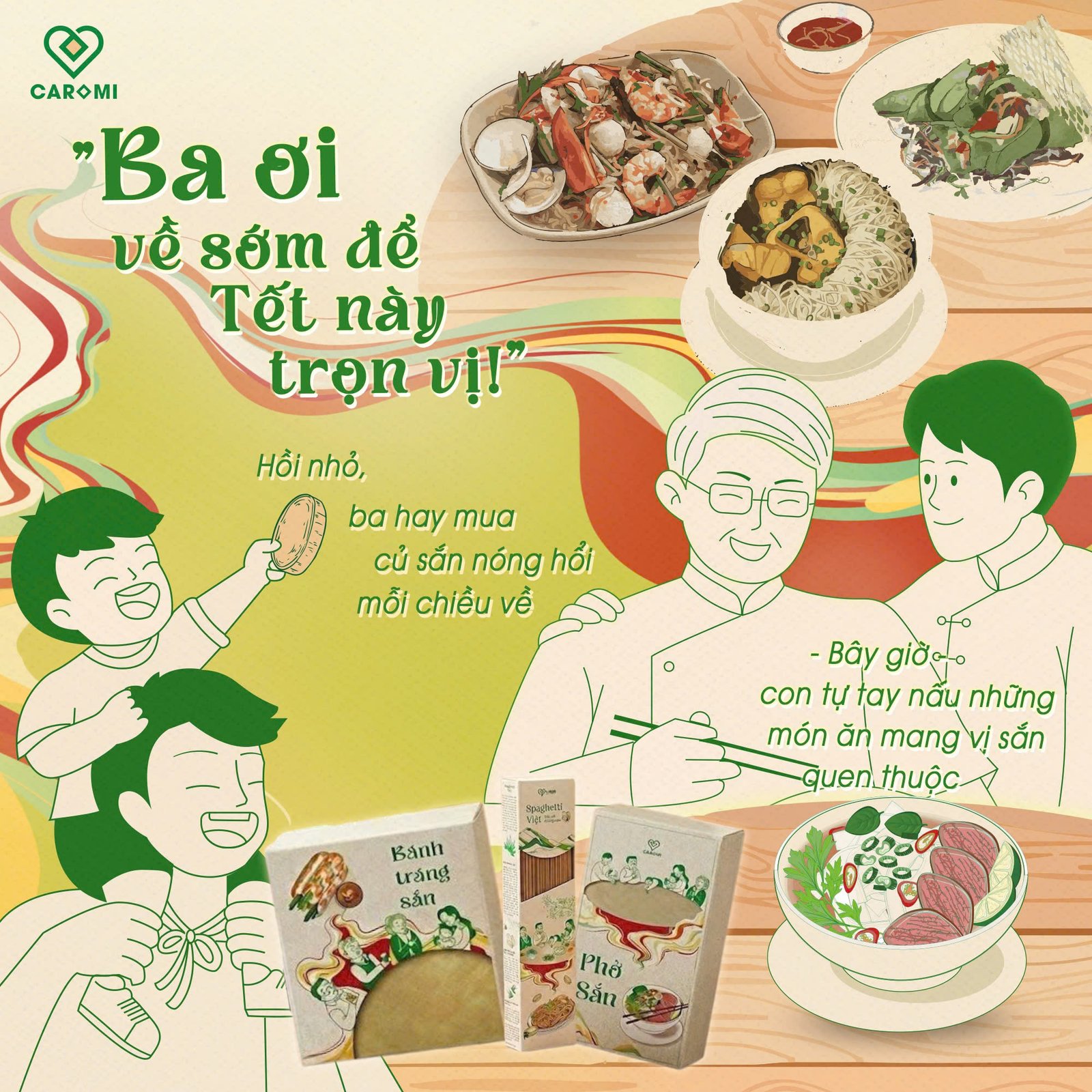 Caromi trên thị trường toàn quốc