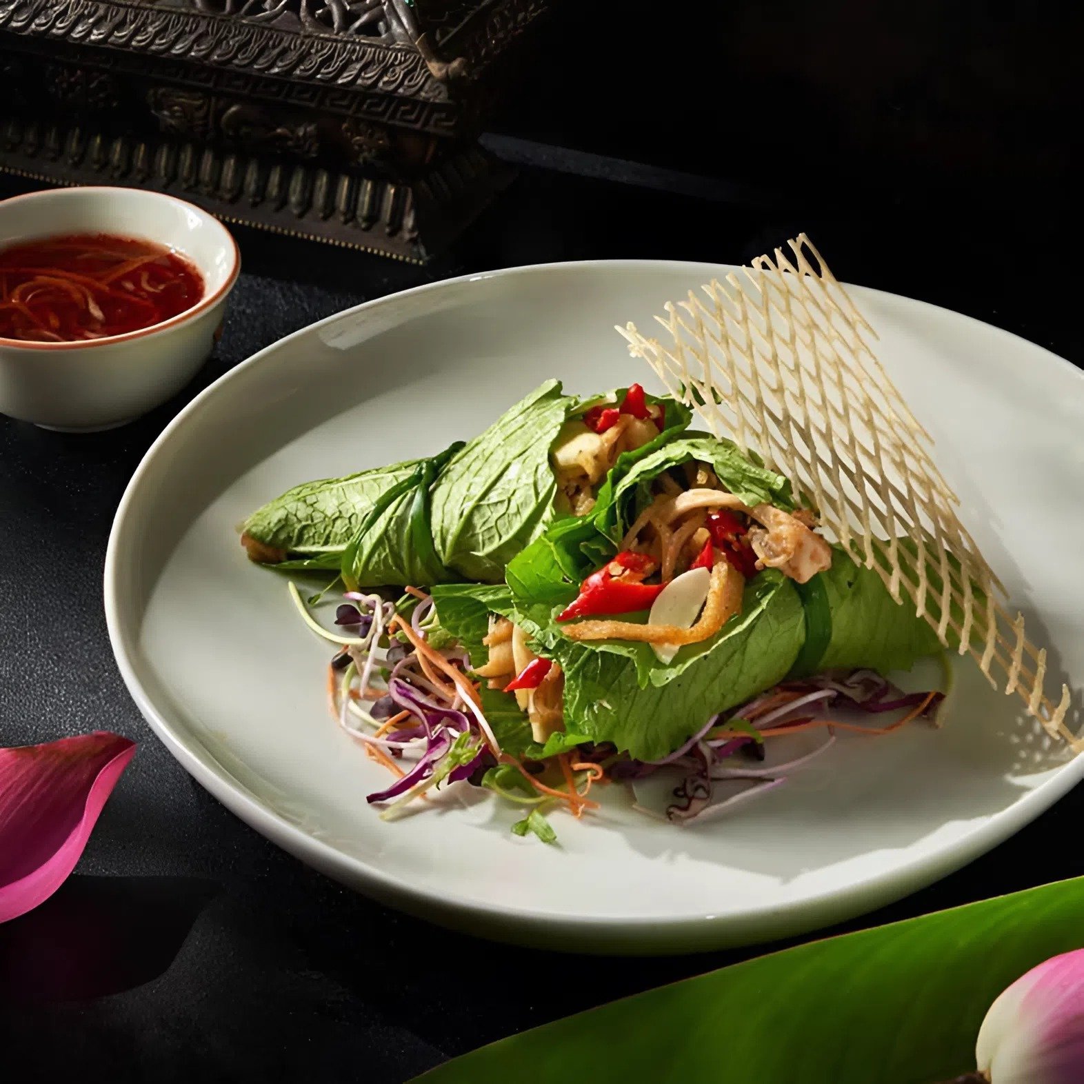 Phở sắn xào thập cẩm